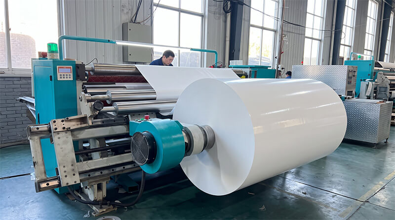 High-strength base paper engineered for high-speed industrial converting and coating applications. Base Paper for Silicone Coating & Converting