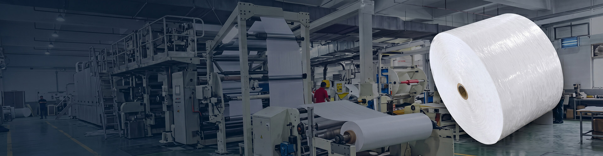 Supercalendered glassine paper rolls and jumbo master roll in manufacturing facility High-Density Glassine Paper Rolls (39-78gsm) | Heming Paper Factory