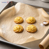 40GSM PFAS-free parchment paper in an industrial baking tray