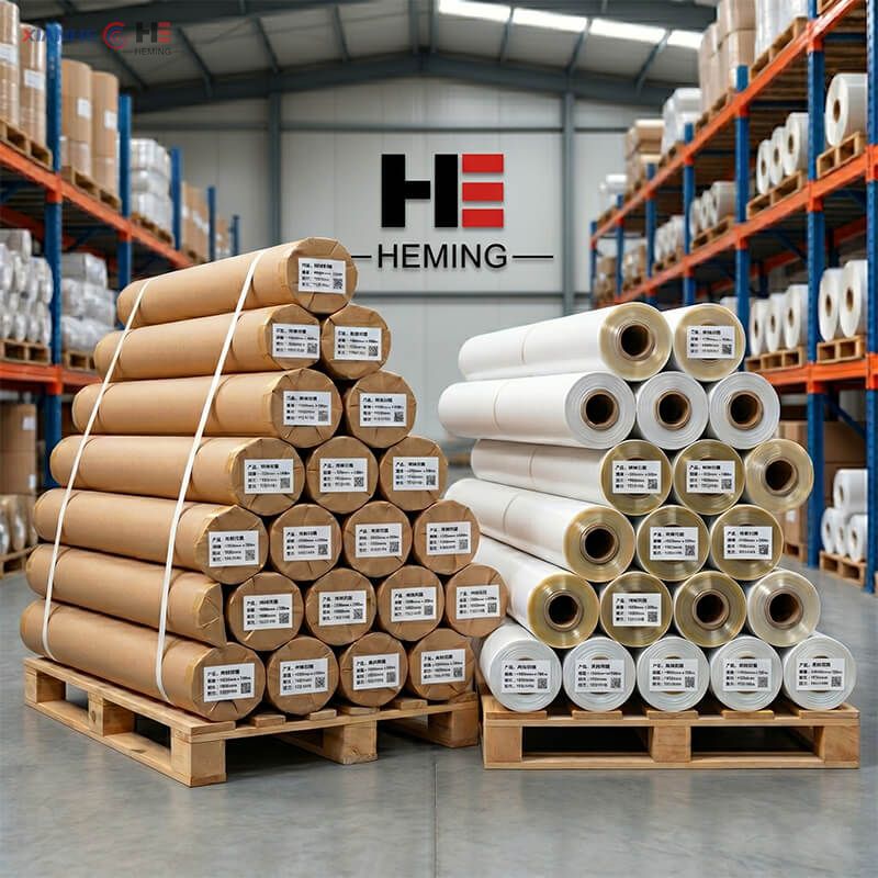 heming paper warehouse stocking high grammage sublimation paper pallets