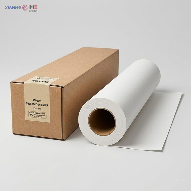 100gsm sublimation roll and carton packaging for hard substrates