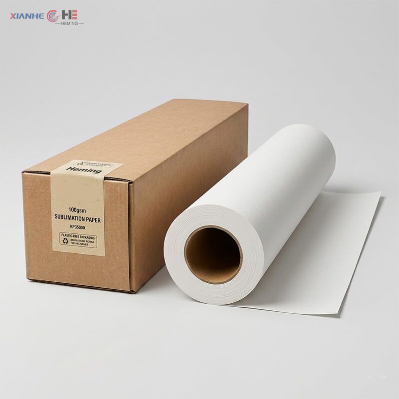 100gsm sublimation roll and carton packaging for hard substrates