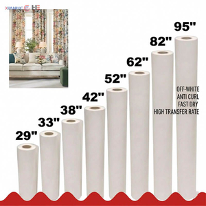 various widths of industrial sublimation paper rolls