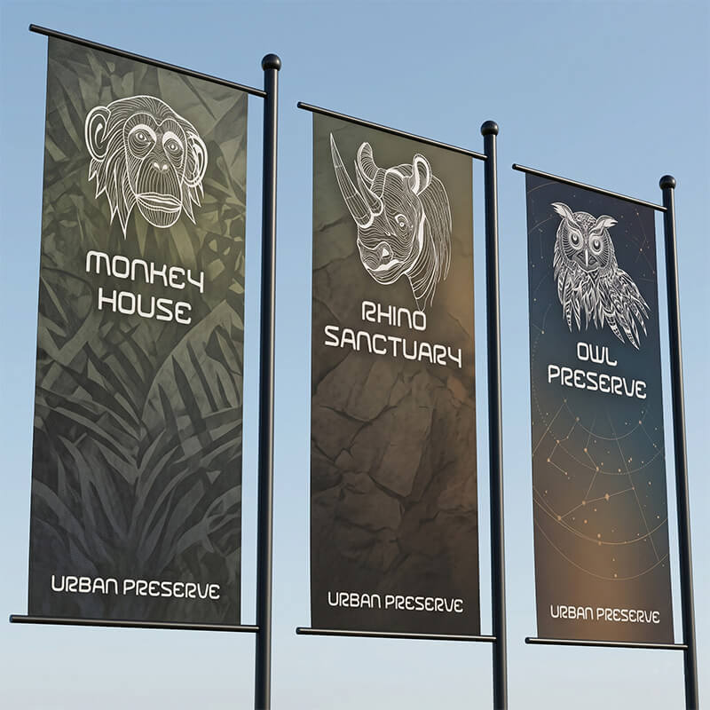 Large format digital sublimation paper for outdoor soft signage and display banners