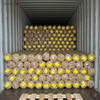 Full shipping container of transfer paper sublim rolls exported globally to regions like Europe and sublimation paper suppliers in South Africa