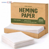 Heming Paper branded dispenser box of plain white greaseproof hamburger wrapping paper sheets