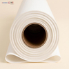 Close-up of an industrial-grade sublimation paper roll with heavy-duty core for high-speed commercial plotters