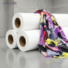 Industrial sublimation paper roll with printed textile fabric