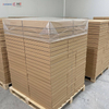 Export pallet packaging of precut silicone-coated baking paper sheets in heavy-duty cartons