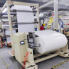 High-speed supercalendered glassine paper manufacturing machine in factory