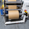 Factory slitting and rewinding machine processing brown butcher paper rolls