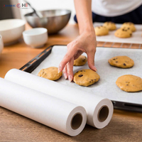 Commercial application of XH2110 baking base paper with cookies on baking tray