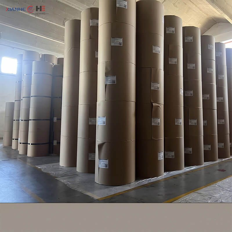 Warehouse stocking massive large sublimation paper jumbo rolls for global export